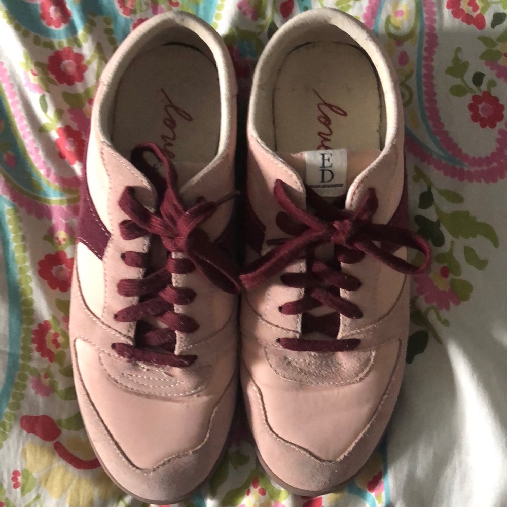 Ellen Degeneres Pink Sneakers